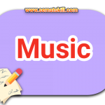 Bahasa Inggrisnya Musik dan Alat Musik