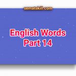 English Words Part 14