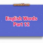 English Words Part 12