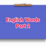 English Words Part 2