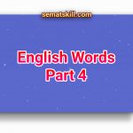 English Words Part 4