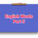 English Words Part 5