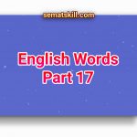 English Words Part 17