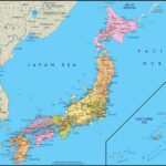 Peta Negara Jepang, Letak Geografis dan Sumber Daya Alamnya