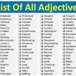 9 Jenis Adjectiva Dalam Bahasa Inggris