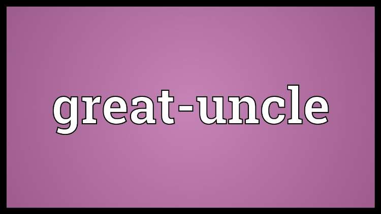 Great-uncle