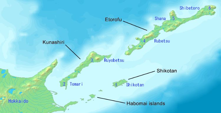 Pulau Di Sebelah Utara Jepang