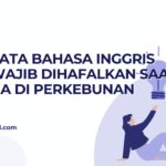 Kosa Kata Bahasa Inggris yang Wajib Dihafalkan Saat Bekerja di Perkebunan